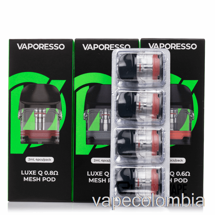 Vape Kit Completo Vaporesso Luxe Q Cápsulas De Repuesto 0.8ohm Luxe Q Cápsulas (paquete De 4)